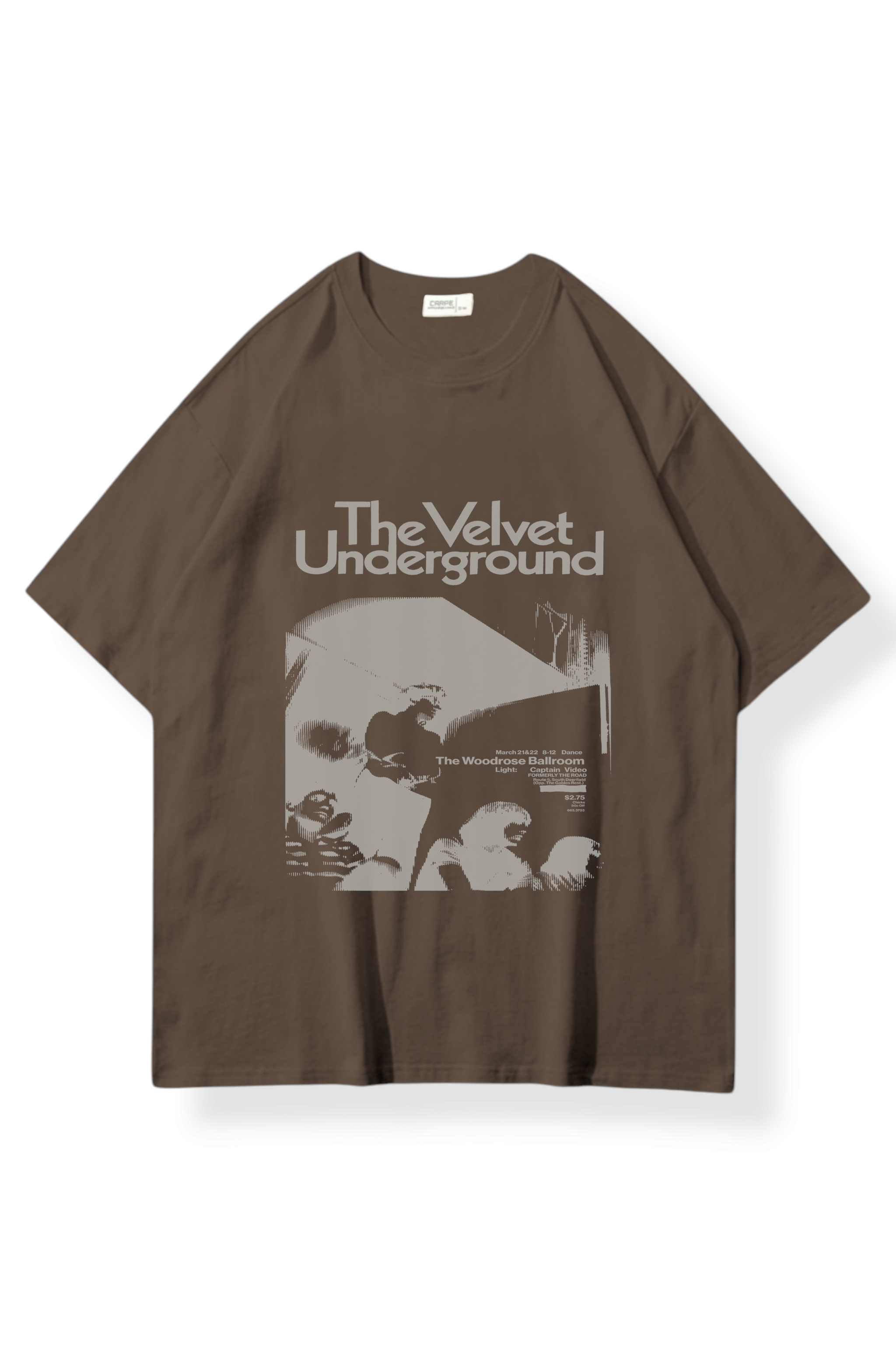 Brown Underground Oversize T-shirt