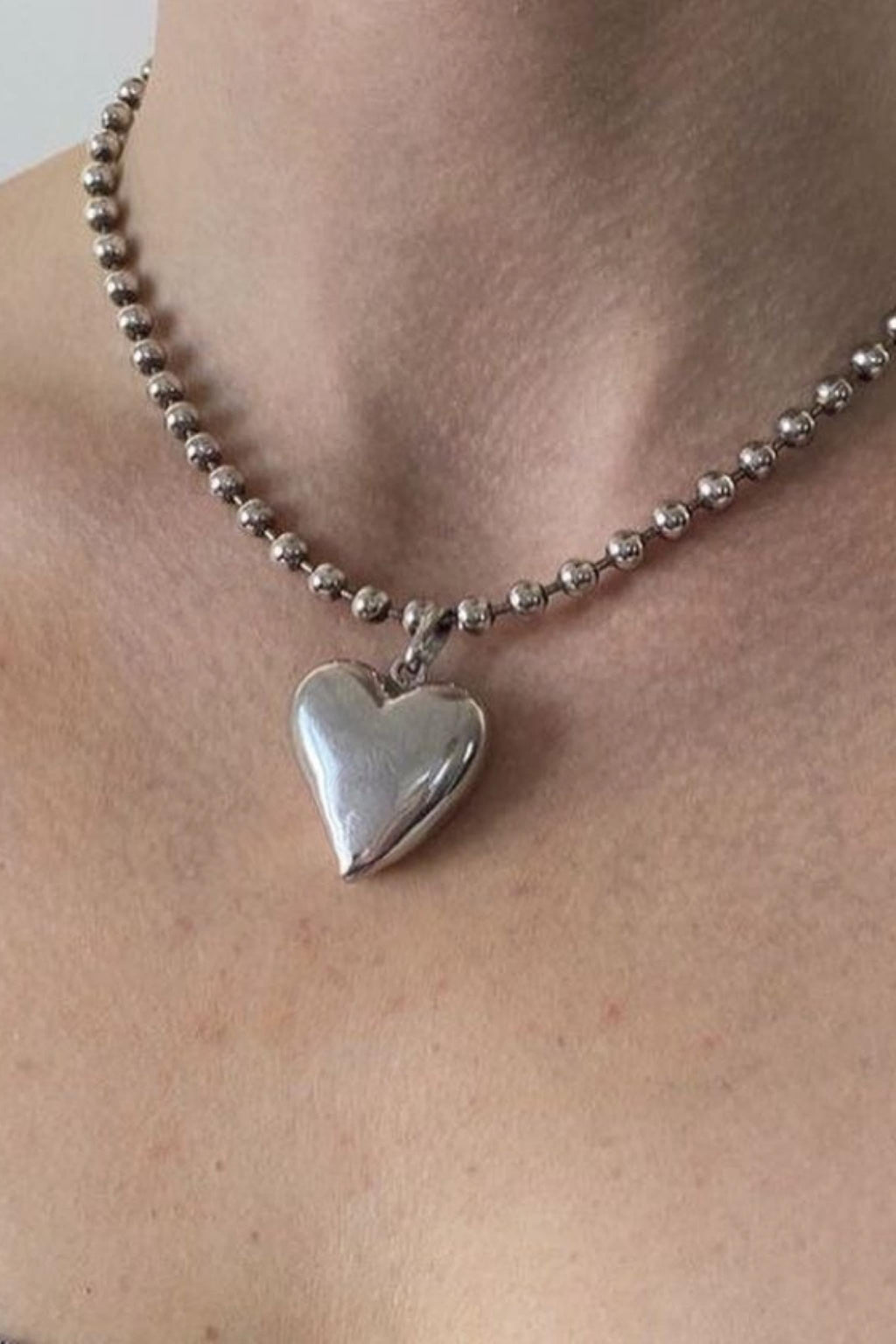 Bubble Heart Kolye