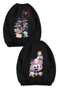 Cartoon Spider Oversize Sweatshirt