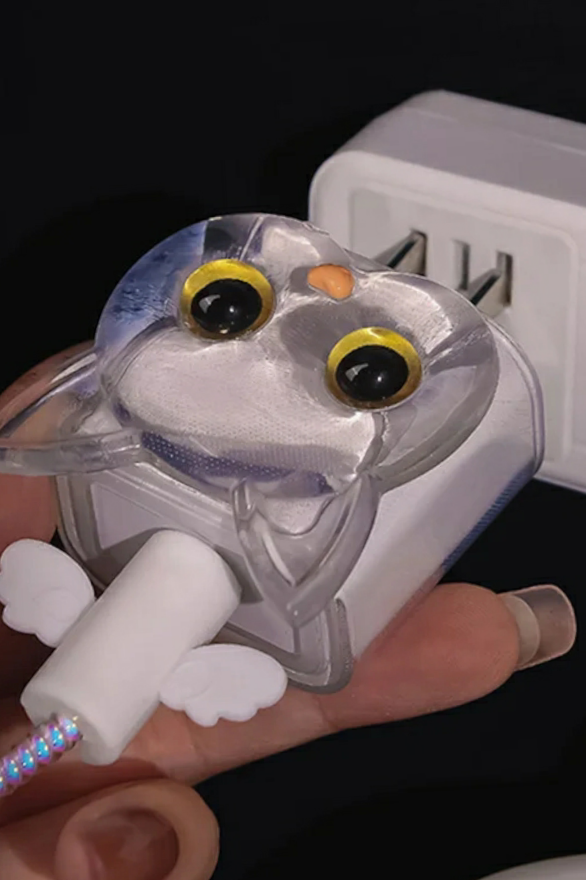 Cat İphone Kablo Koruyucu Aparatı
