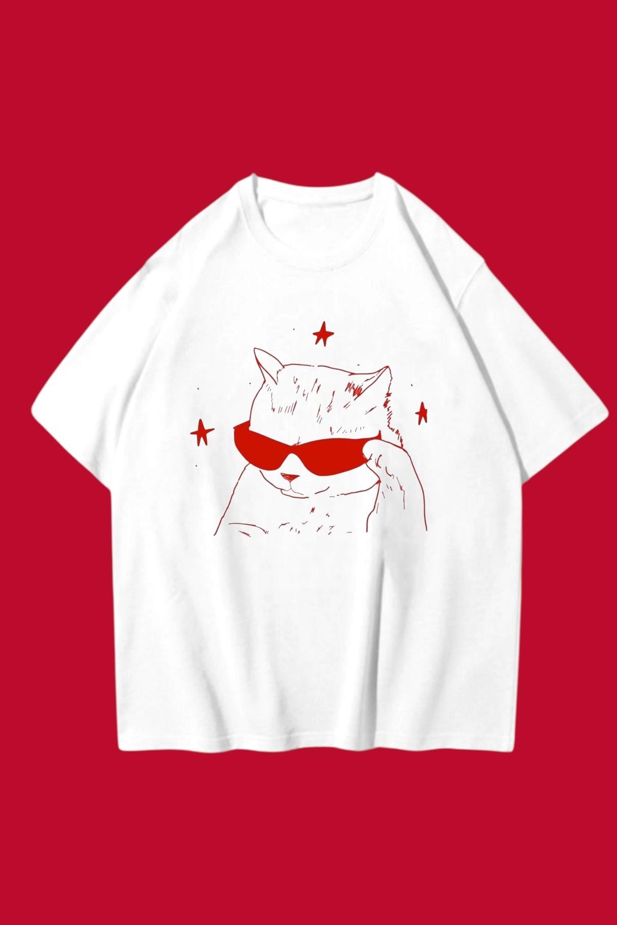 Cat Oversize T-shirt
