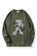 Character Silüet 2 İplik Sweatshirt
