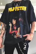 Colourful Pulp Fıctıon Oversize T-shirt