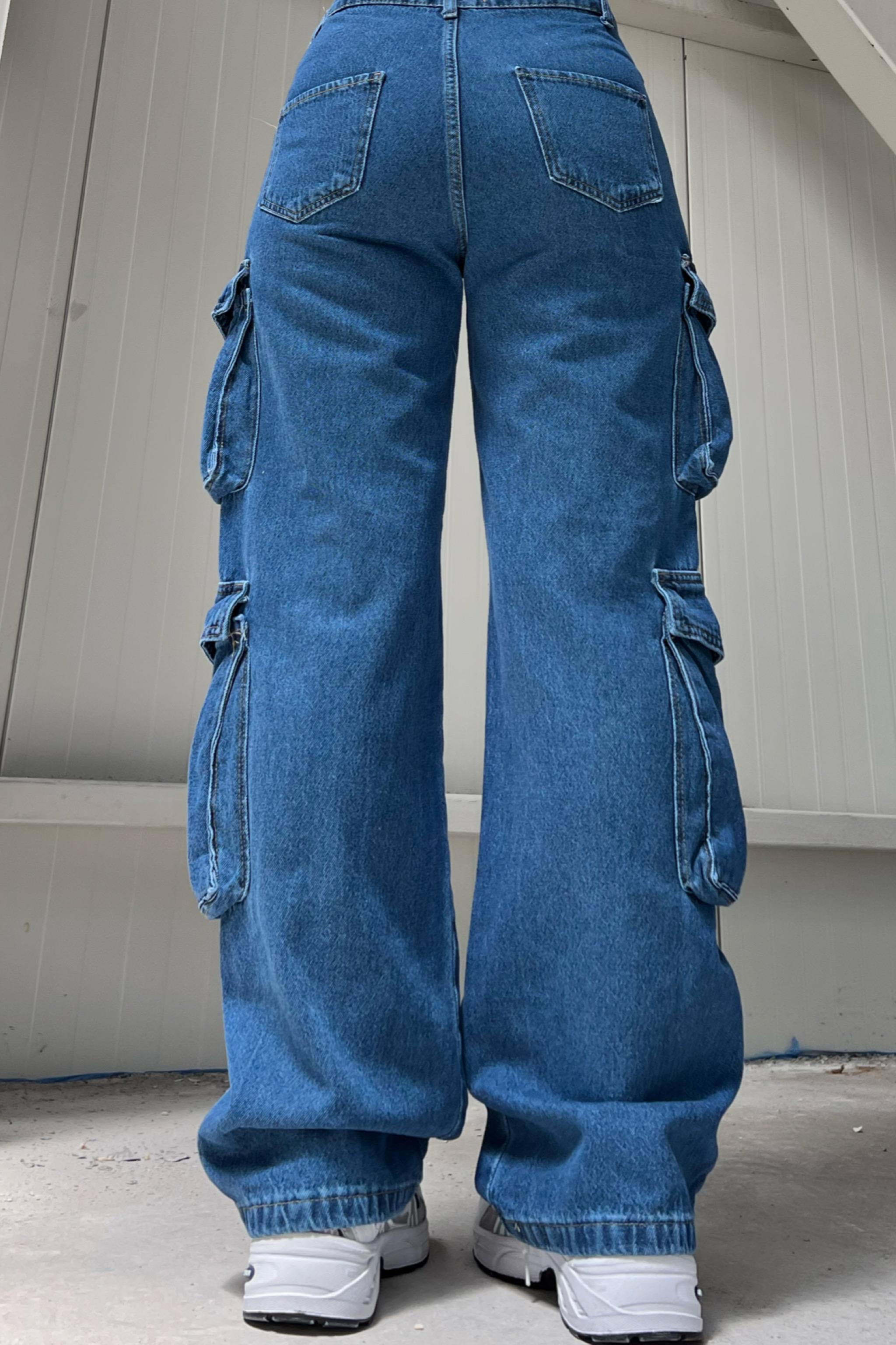 Combat Release Wide jeans