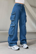 Combat Release Wide jeans