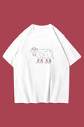 Cowboy Cow Oversize T-shirt