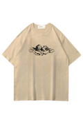 Cream Angel Oversize T-shirt