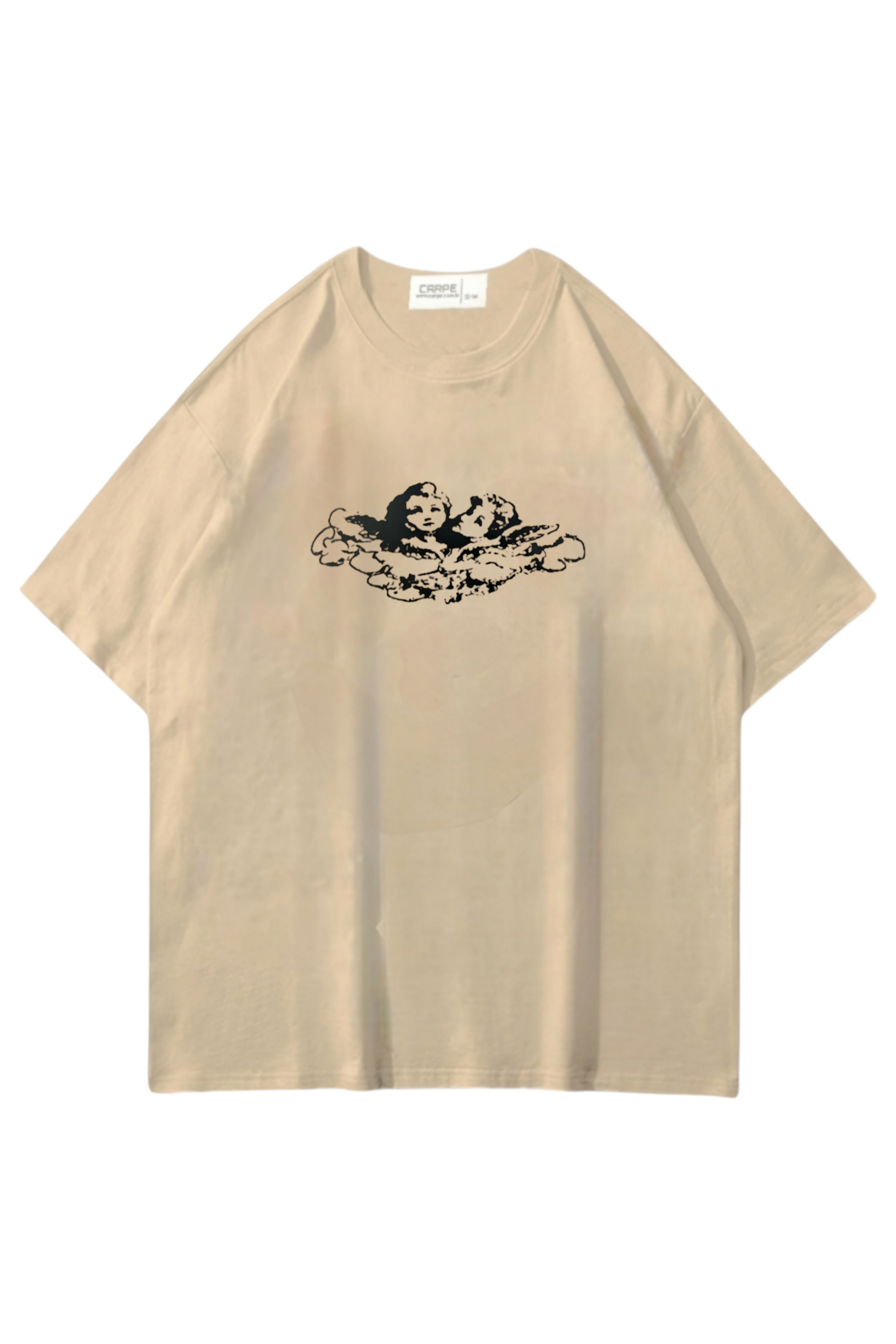 Cream Angel Oversize T-shirt