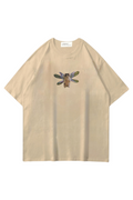 Cream Fariy Kitten Oversize T-shirt