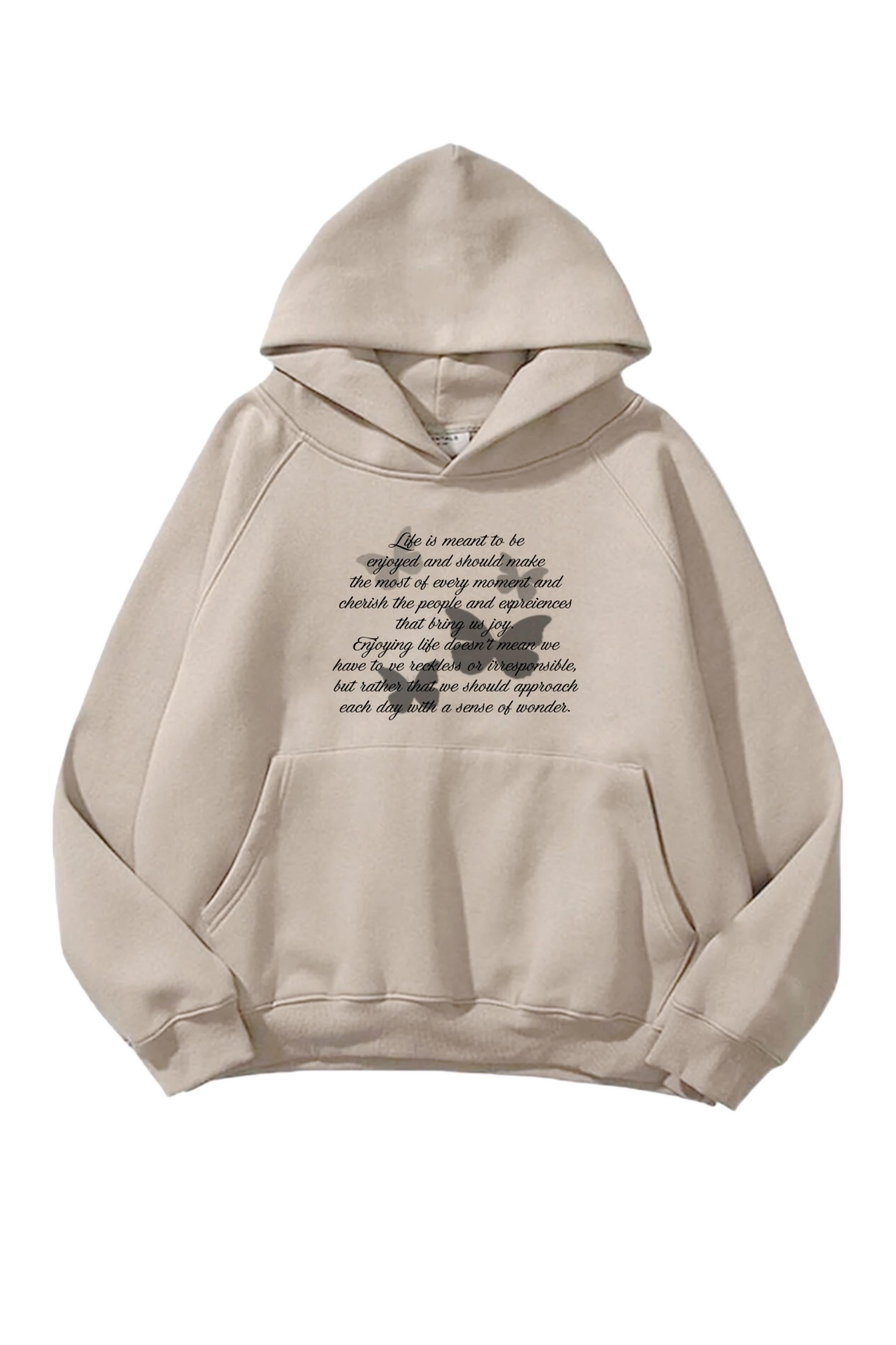 Cream Life İs  3 iplik Oversize Sweatshirt