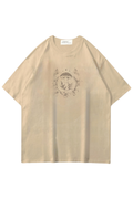 Cream Mushroom Oversize T-shirt