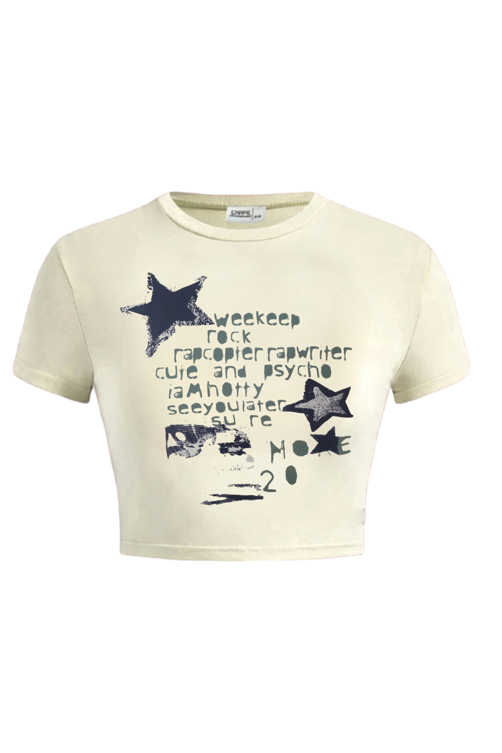 Cream Weekeep Rock Crop