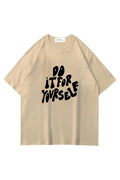 Cream Yourself Oversize T-shirt