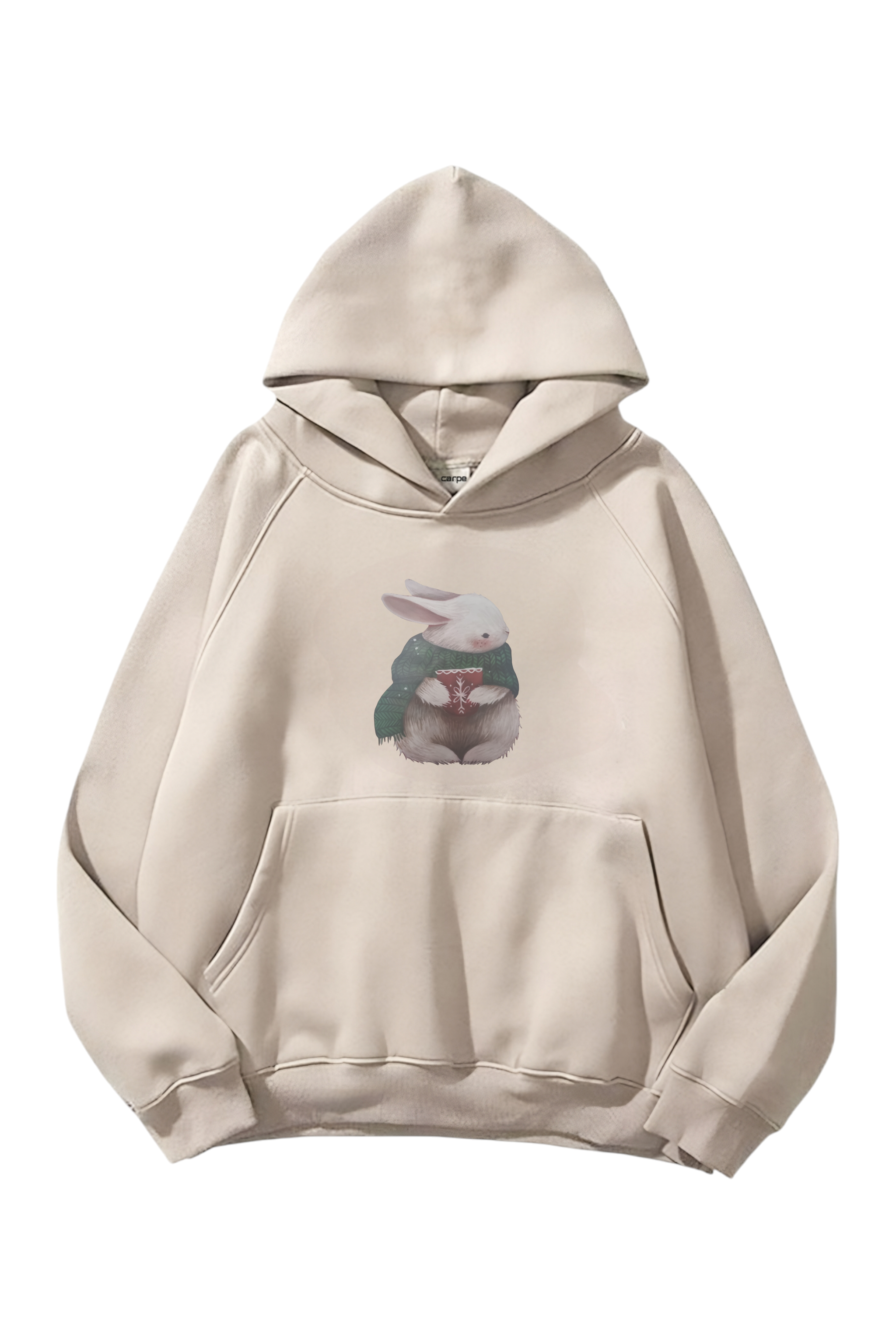 Cute Bunny 3 iplik Oversize Sweatshirt
