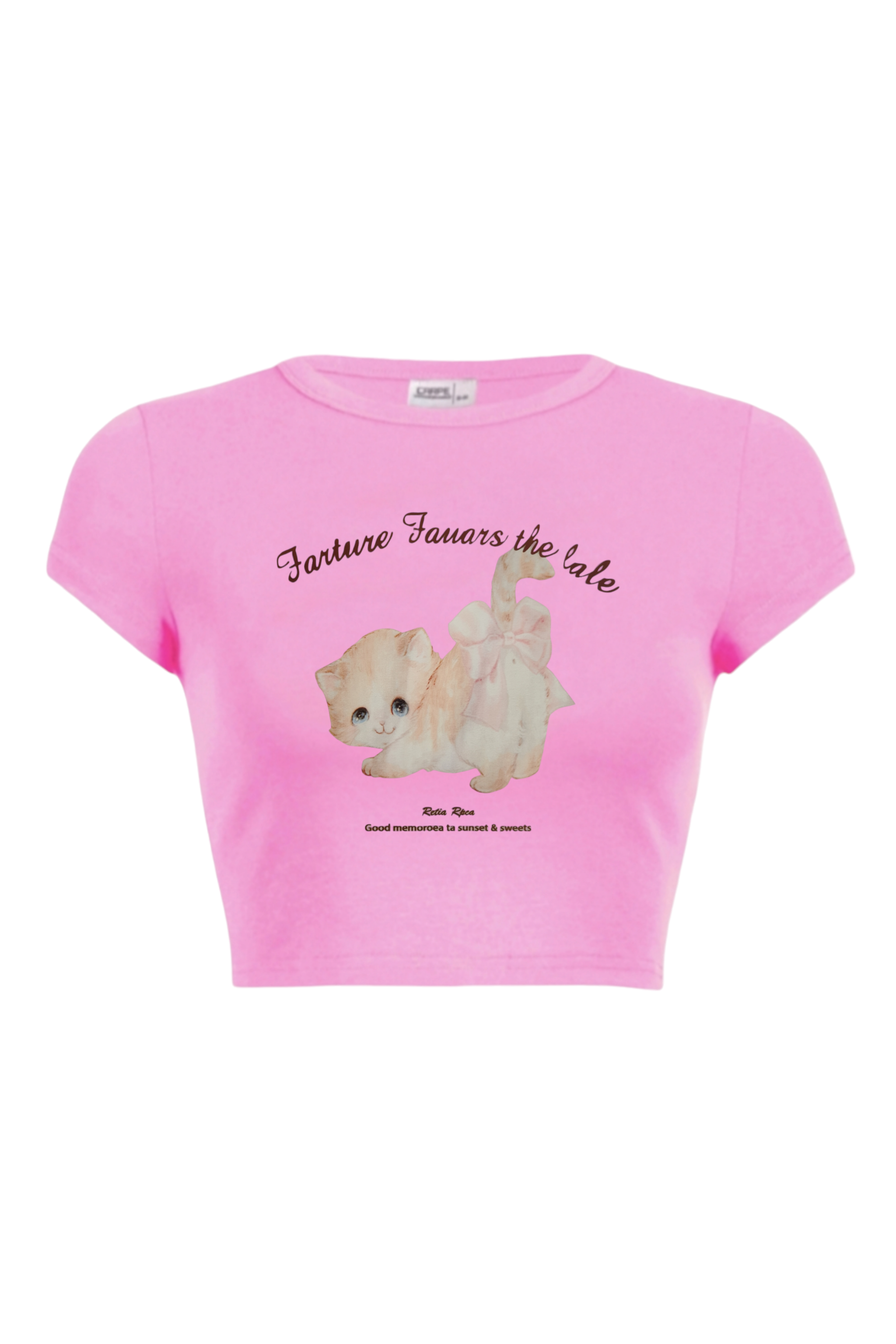 Cute Cat Crop