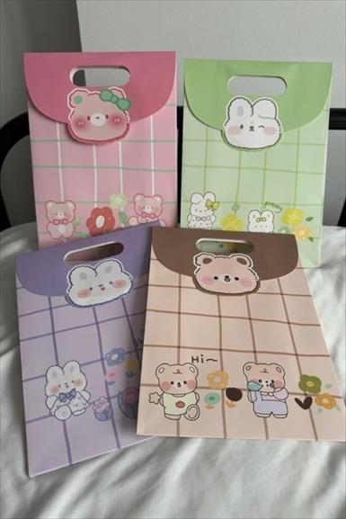 Cute Kawaii Karton Çanta
