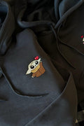 Cute Yoda 3 İplik Oversize Sweatshirt