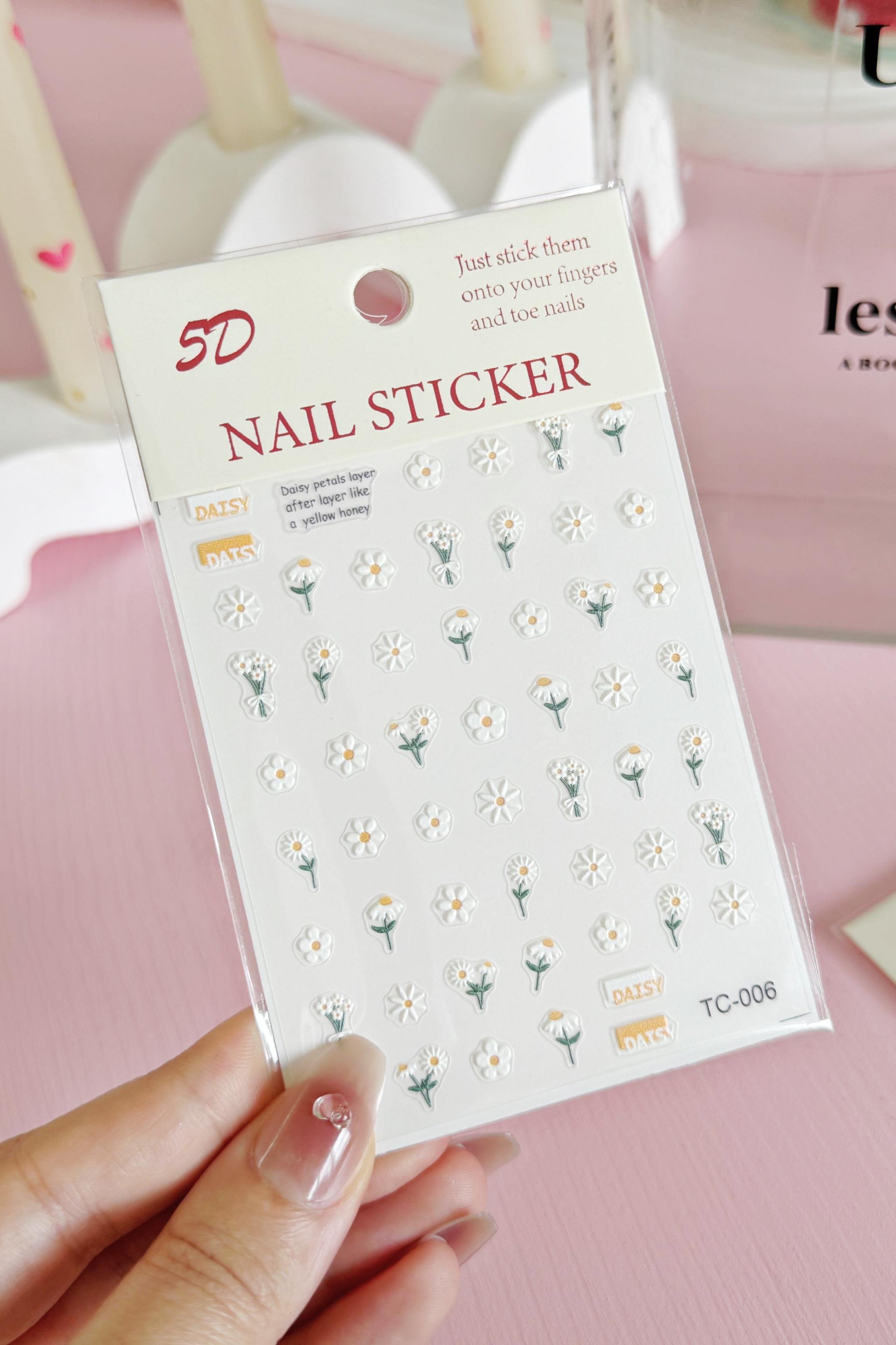Daisies Naıl Stıcker