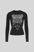 Dark Design Uzun Kol Tam Boy Bluz