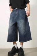 Dark Navy Blue Kısa Şort