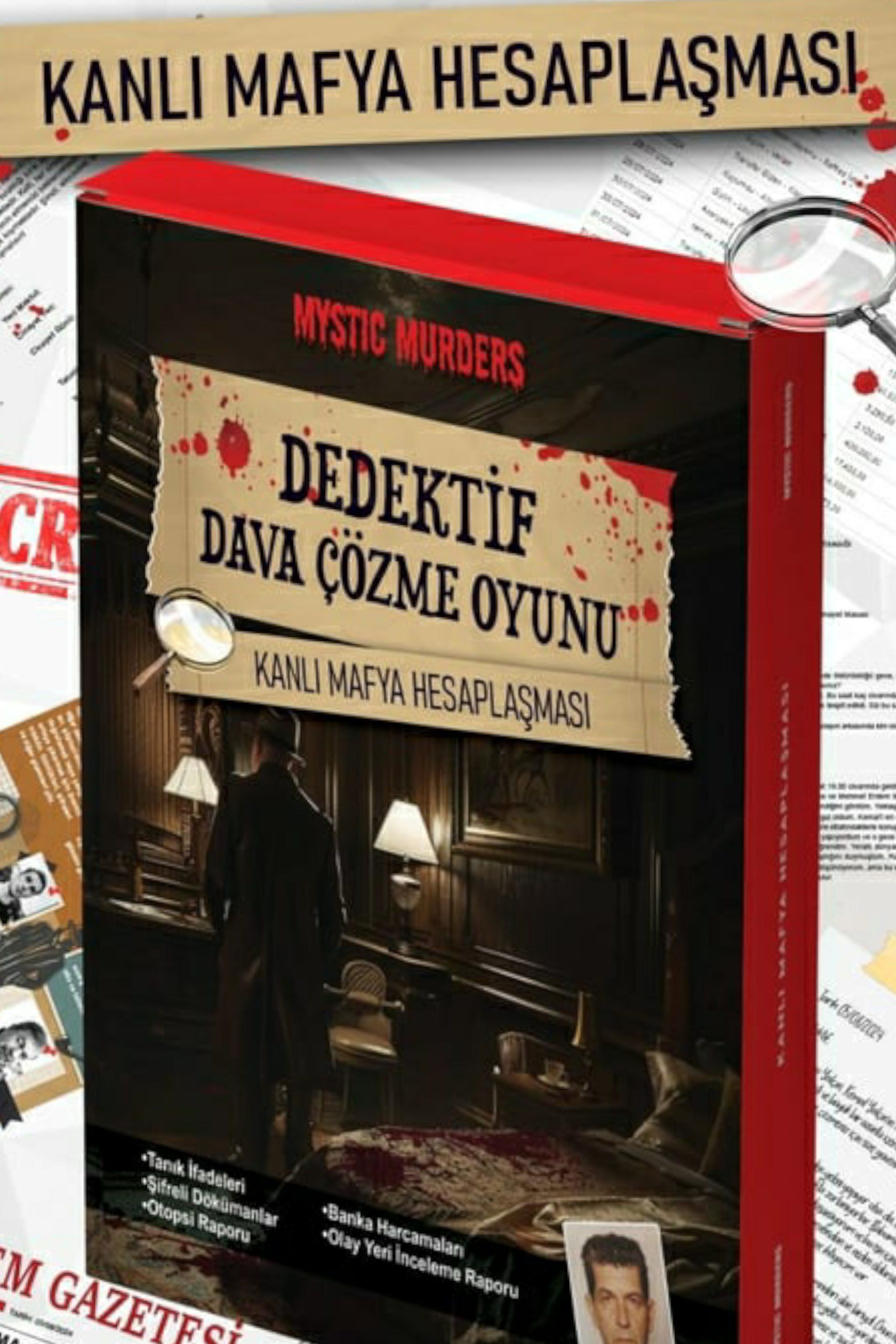 Dedektiflik Çözme Oyunu - Kanlı Mesafe Çalışması