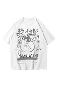 Desıng By Cat Oversize T-shirt