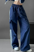 Double Lane Navy Blue Eşofman