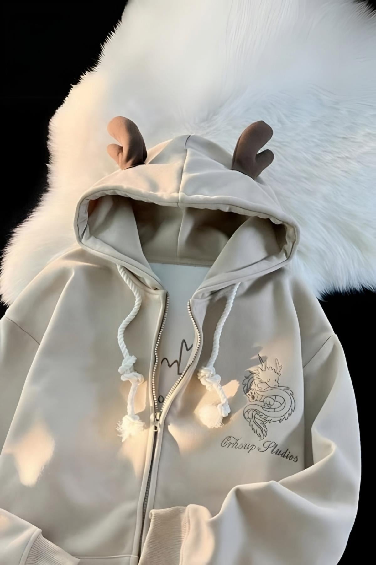 Dragon Baby Kapüşonlu Hırka