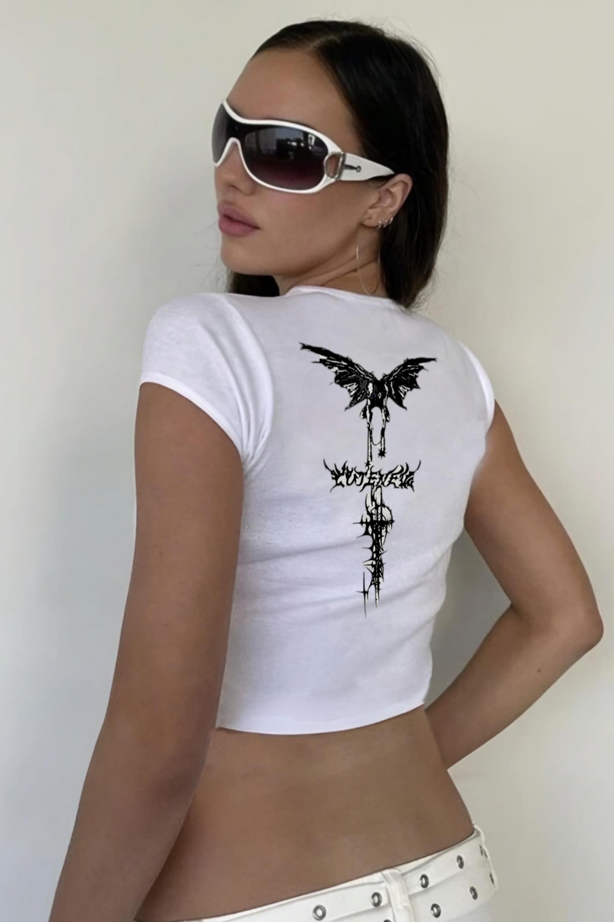 Dragon Slayer Kısa Kollu Crop