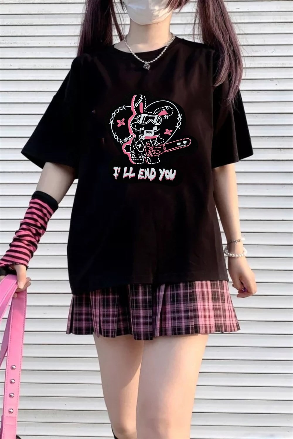 End You Rabbit Oversize T-shirt