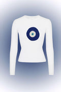 Evil Eye Uzun Kol Tam Boy Bluz