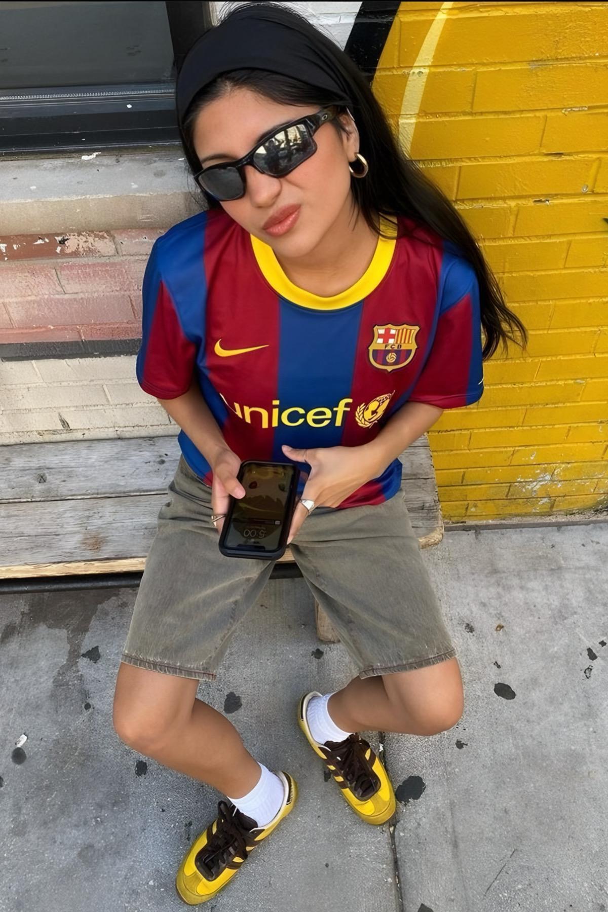 Red FCB Oversize T-shirt