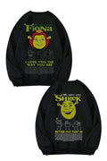 Fiona Bisiklet Yaka Oversize Sweatshirt
