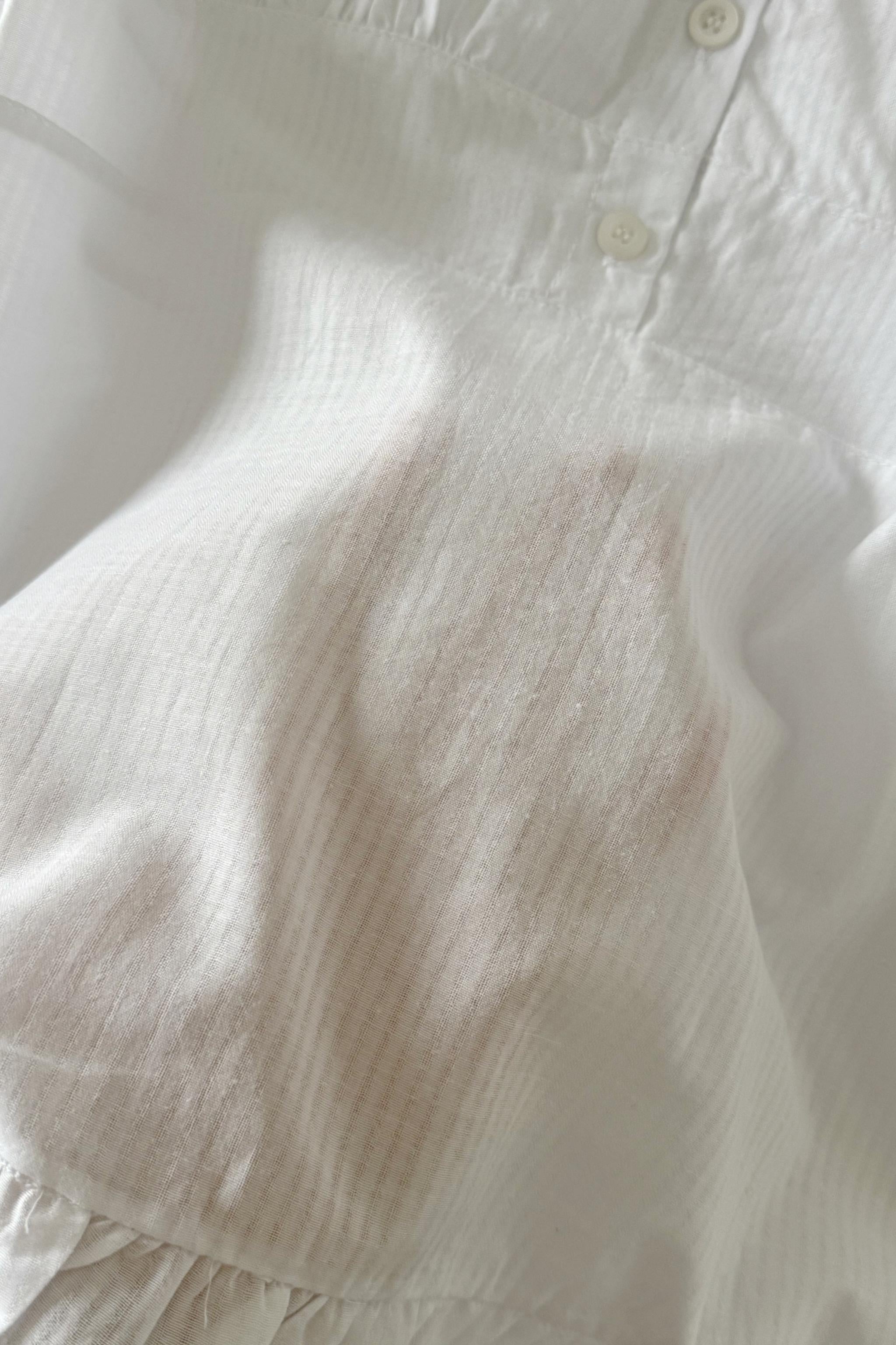 Fırfır Detaylı Crop T-shirt