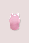 Fitilli Askılı Pembe Bluz