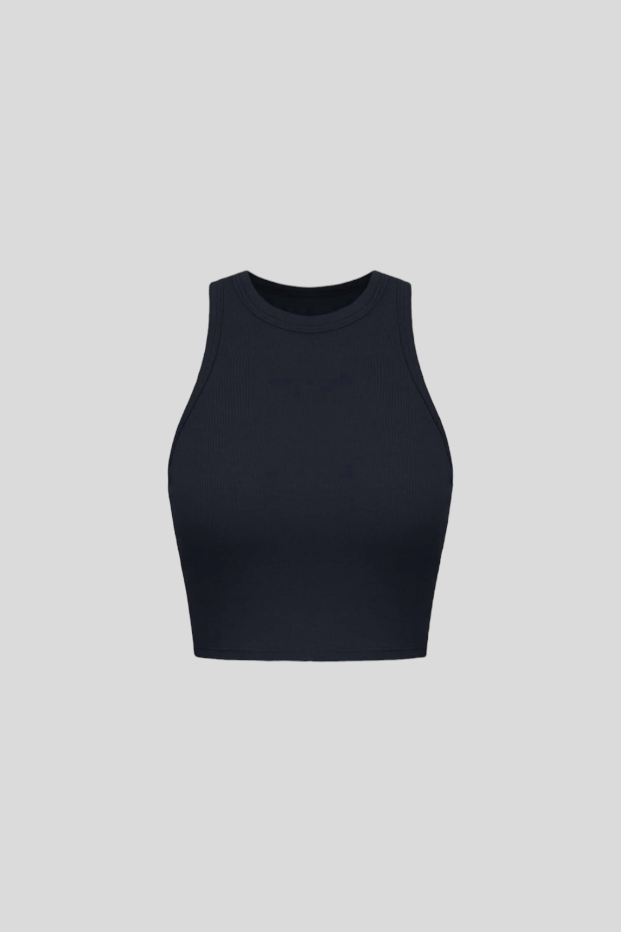Fitilli Askılı Siyah Bluz