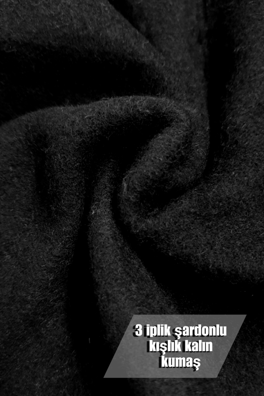 Fiyonk Leopar 3 iplik Oversize Sweatshirt