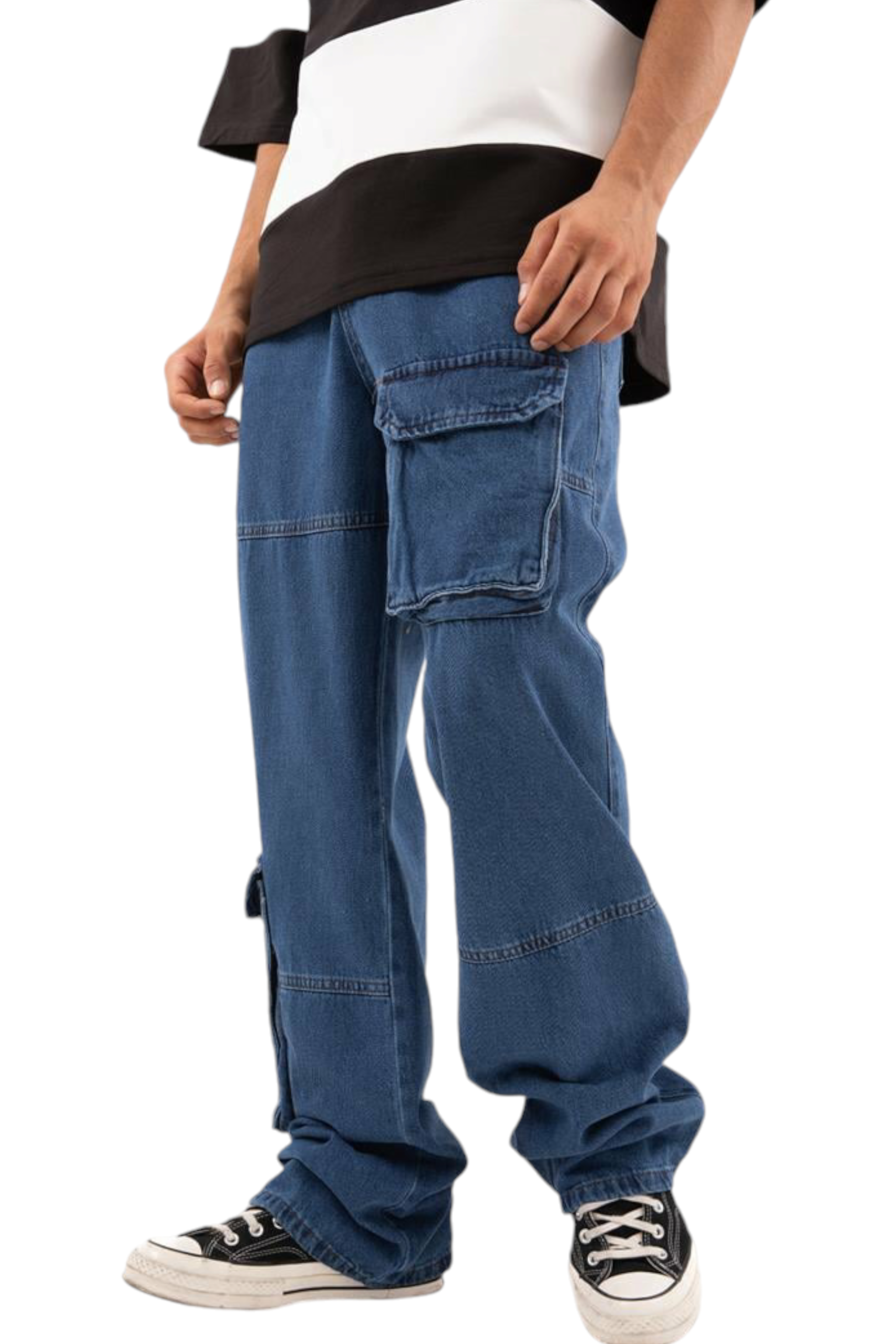 Front Pocket Kargo Jeans