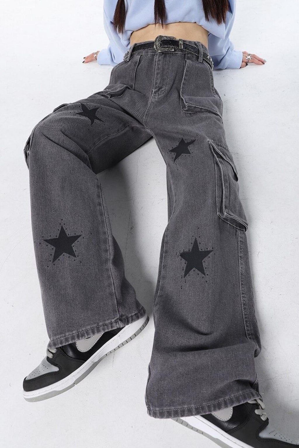 Füme Star Design Pantolon