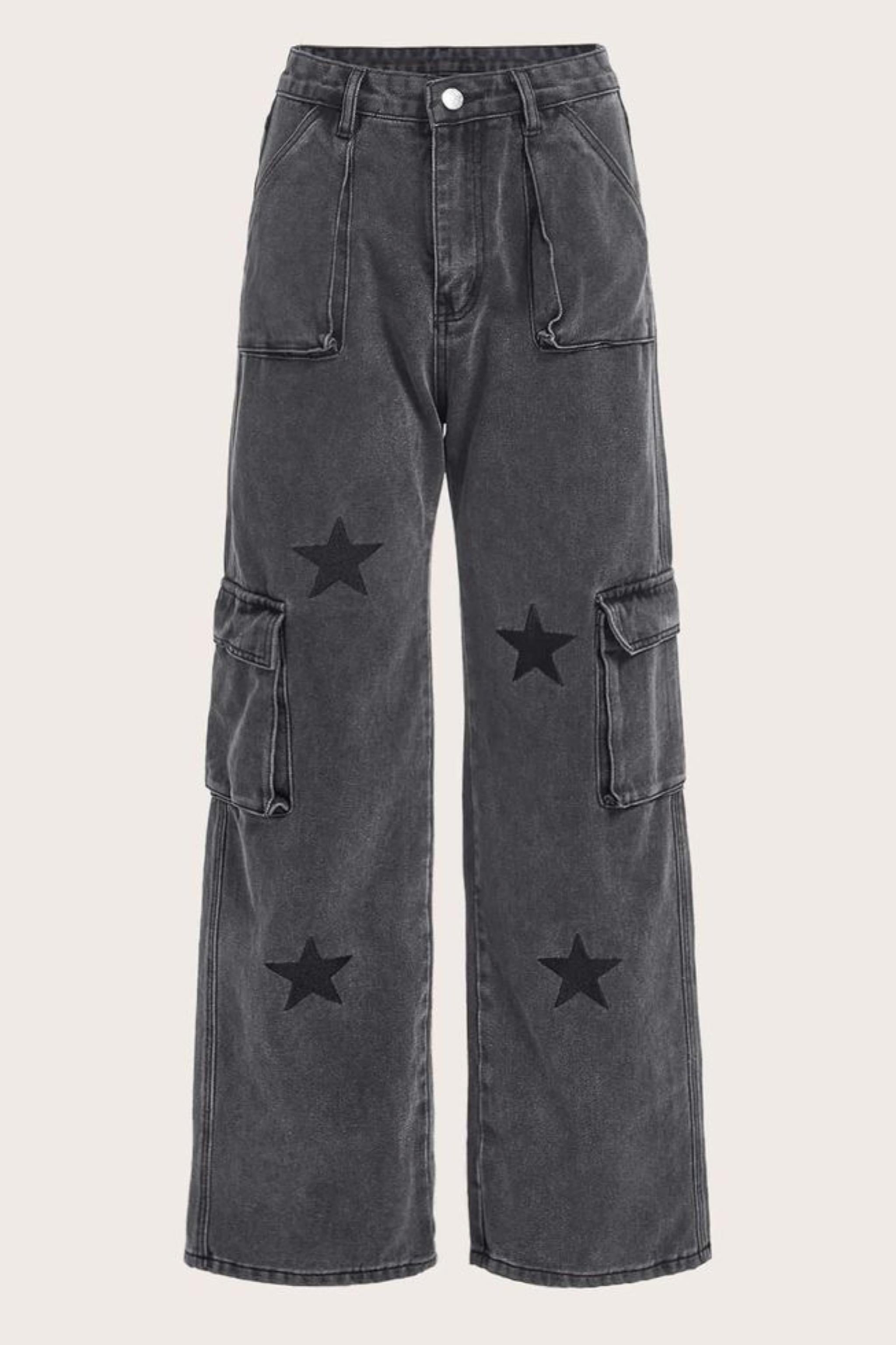 Füme Star Design Pantolon
