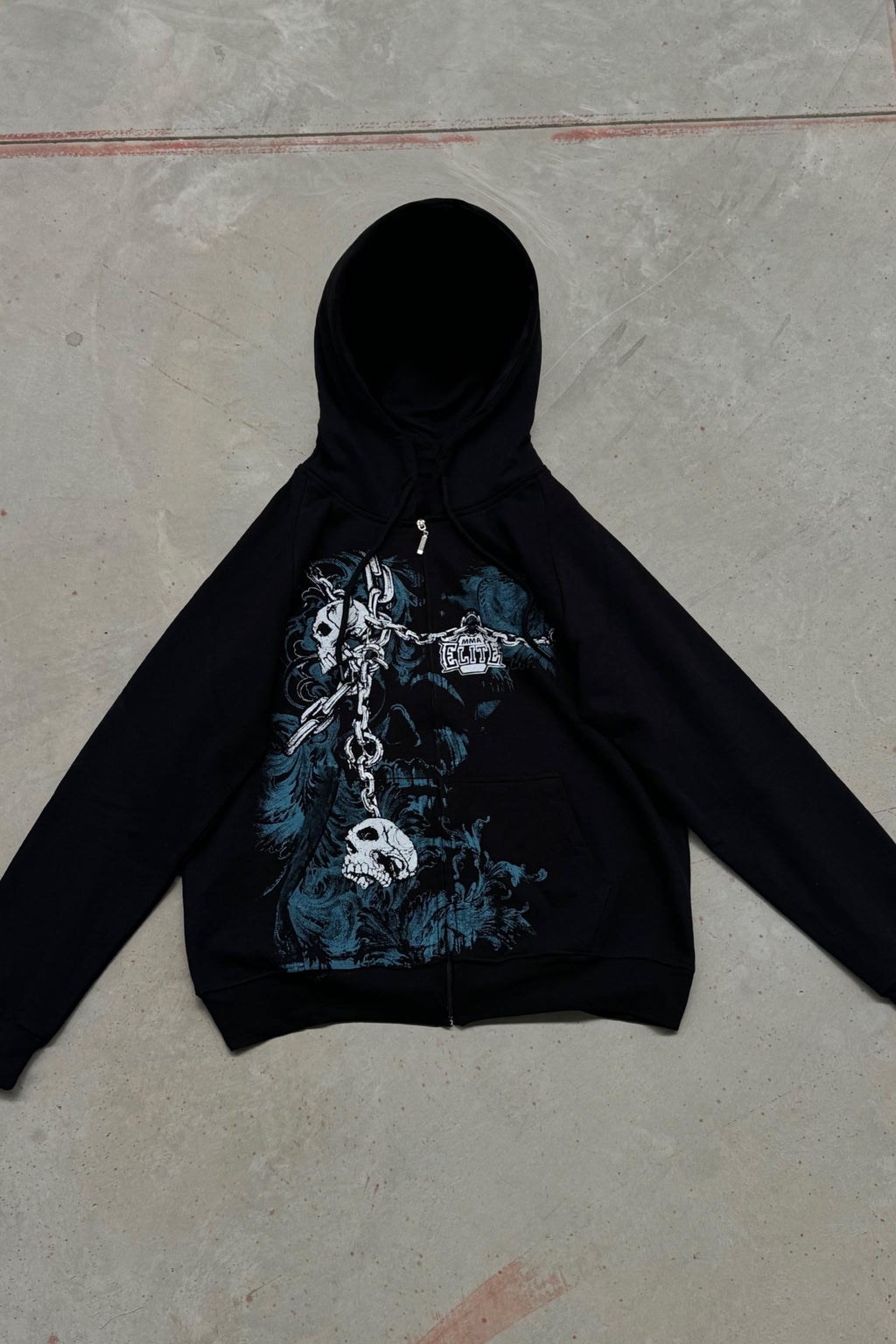 Gallows Skulls Oversize Hırka
