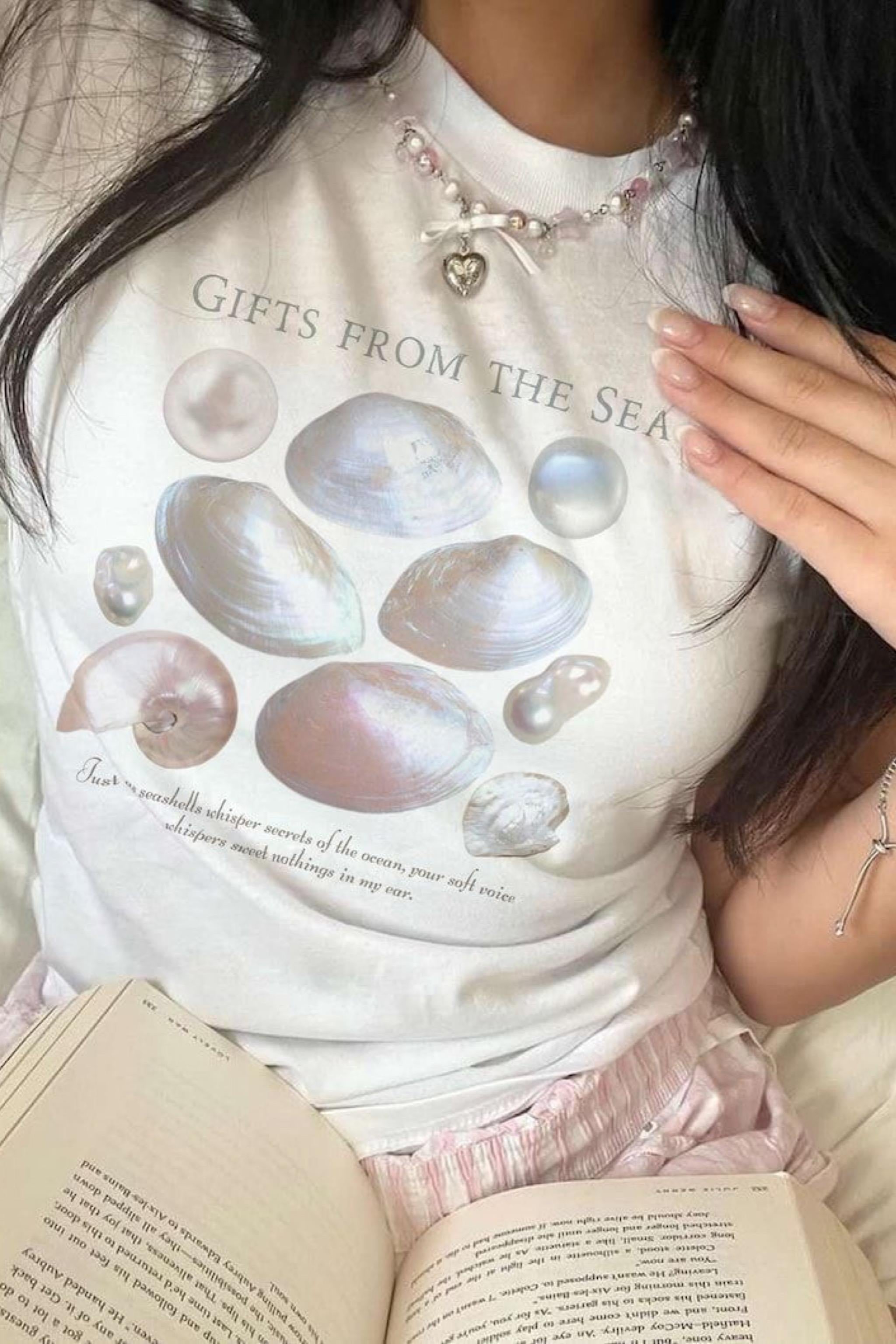 Gıfts Sea Shell Tam Boy Bluz
