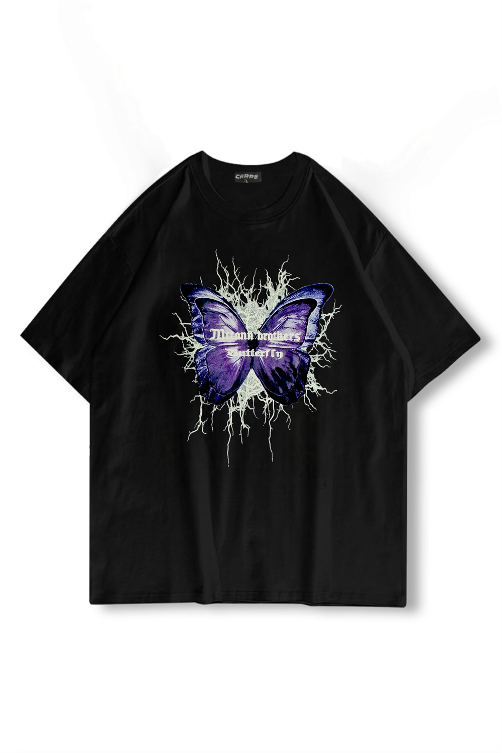 Gothic Butterfly Oversize T-shirt