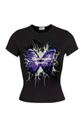 Gothic Butterfly Tam Boy Bluz