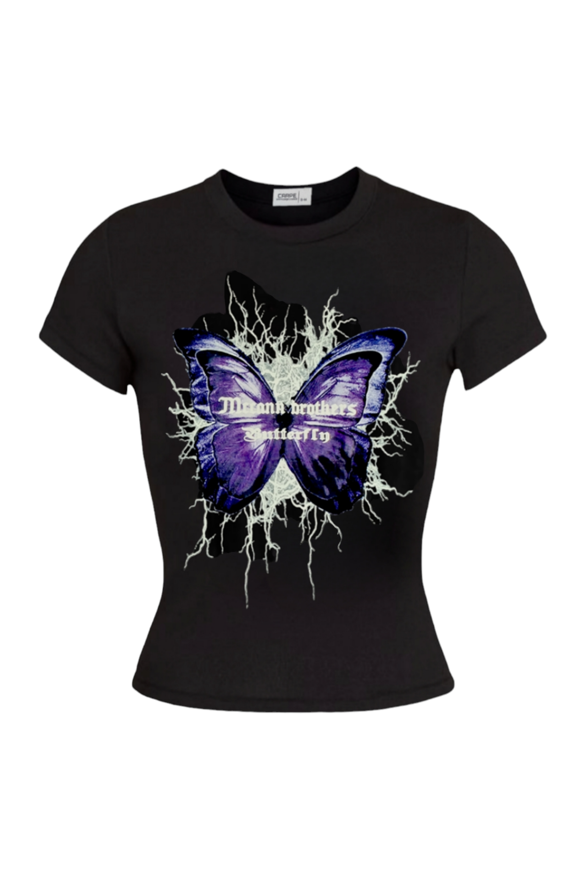 Gothic Butterfly Tam Boy Bluz
