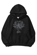 Graffiti Star 3 iplik Oversize Sweatshirt