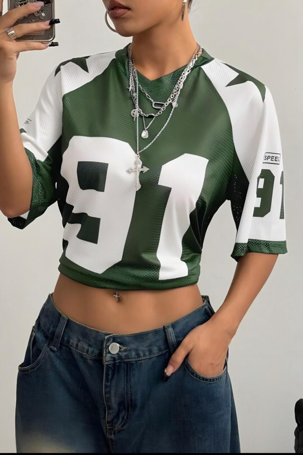 Green  91 Oversize T-shirt