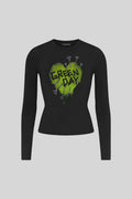 Green Day Uzun Kol Tam Boy Bluz