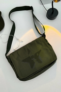 Green Skull Star Postacı Çantası