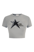Grey 5Tar Crop